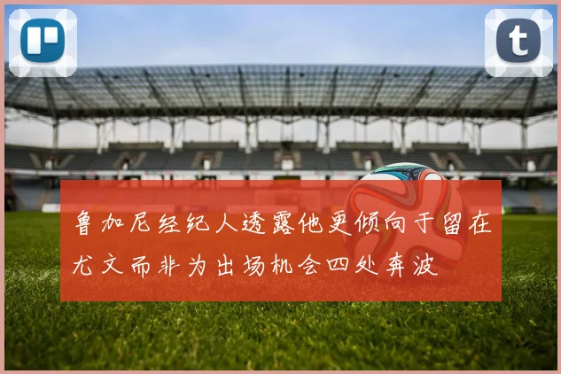 鲁加尼经纪人透露他更倾向于留在尤文而非为出场机会四处奔波